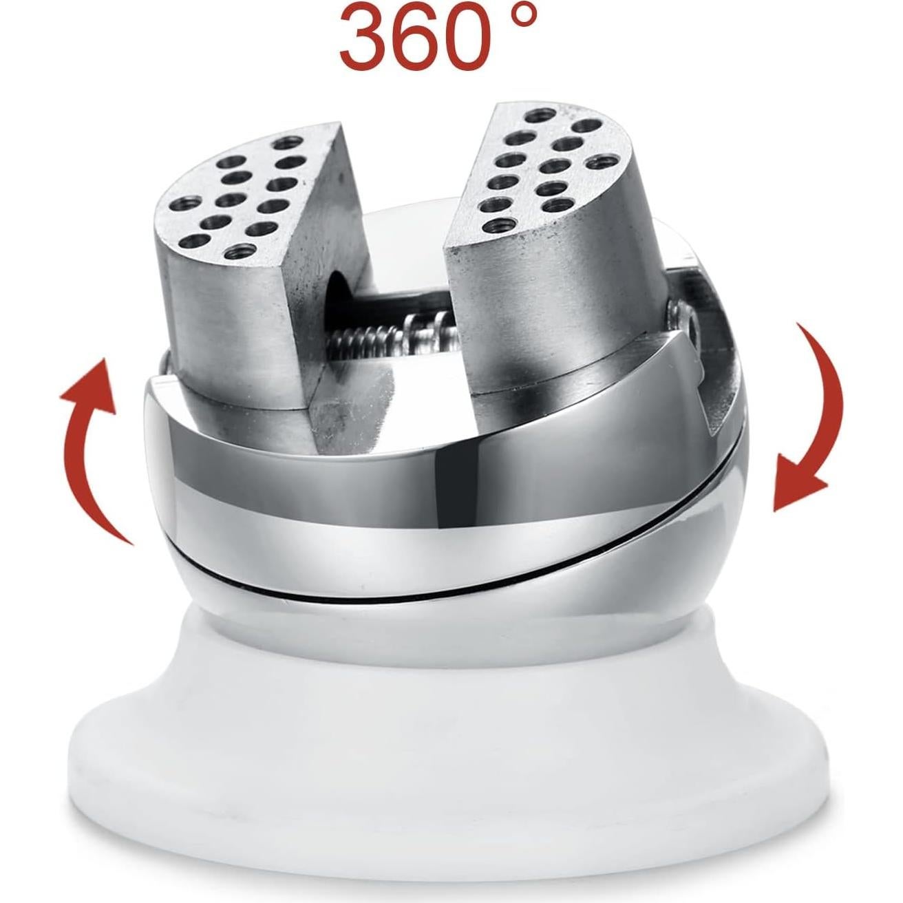 Vise de Bola Profesional DZQ 3" con 17 Accesorios