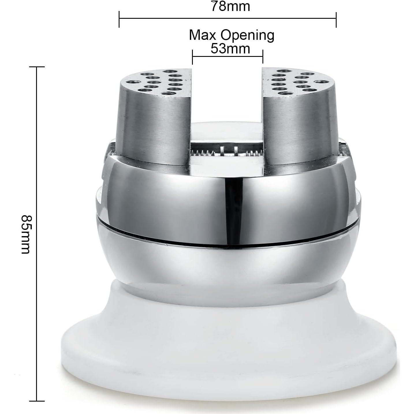 Vise de Bola Profesional DZQ 3" con 17 Accesorios