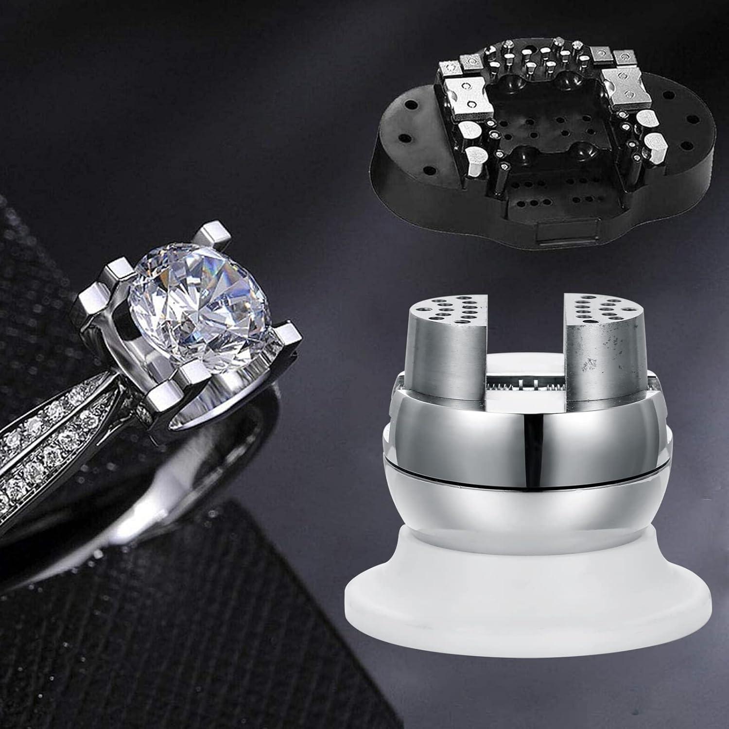 Vise de Bola Profesional DZQ 3" con 17 Accesorios