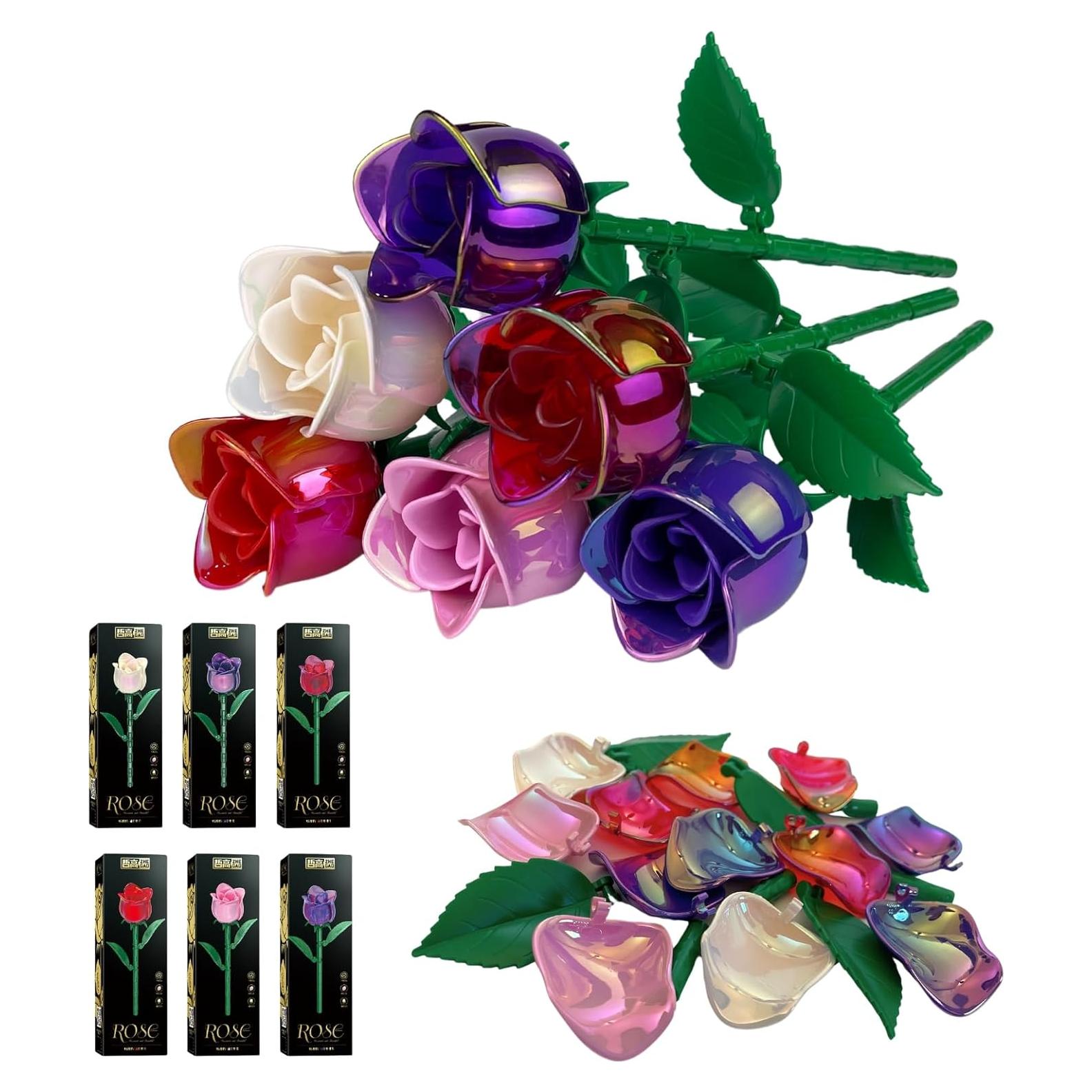 Juego de Bloques de Construcción Rosas Perlescentes Happy Trails