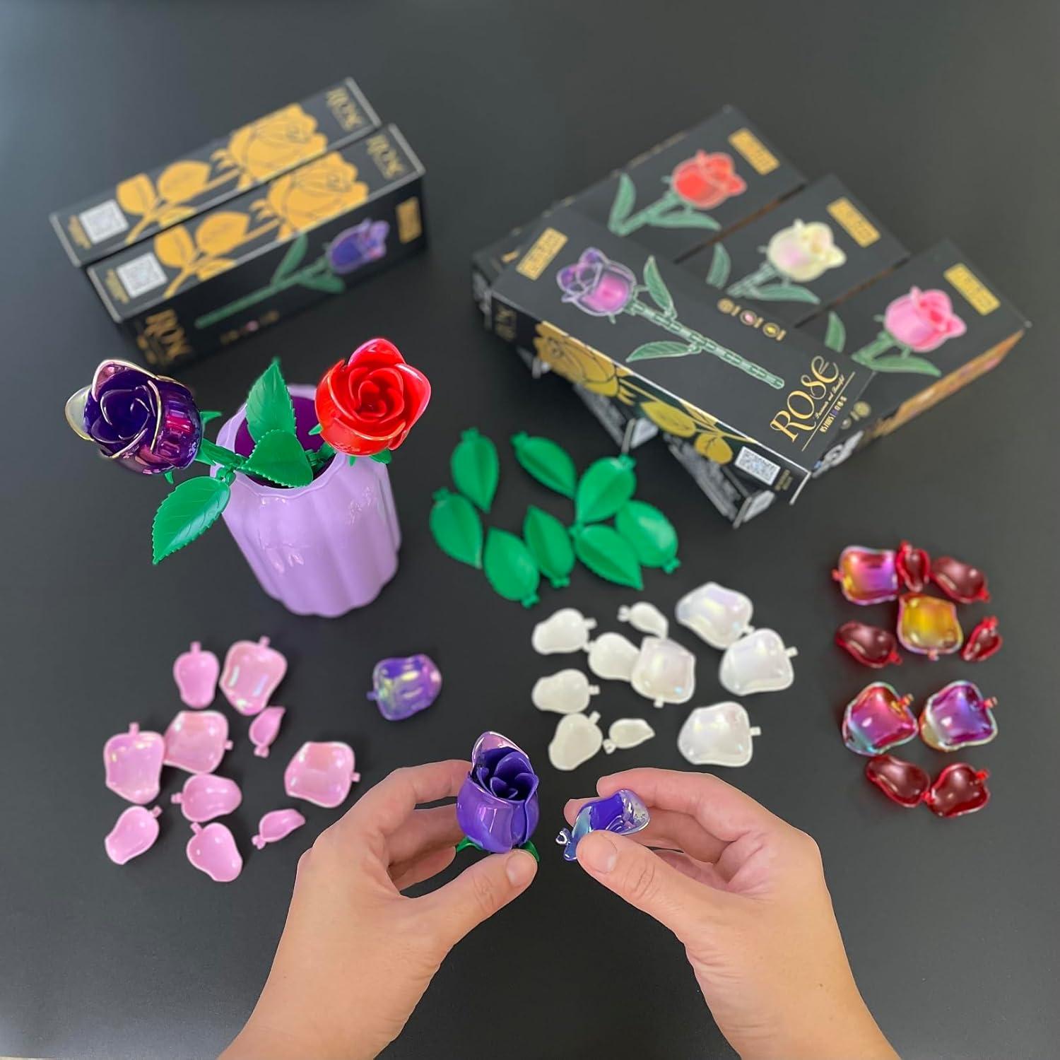 Juego de Bloques de Construcción Rosas Perlescentes Happy Trails