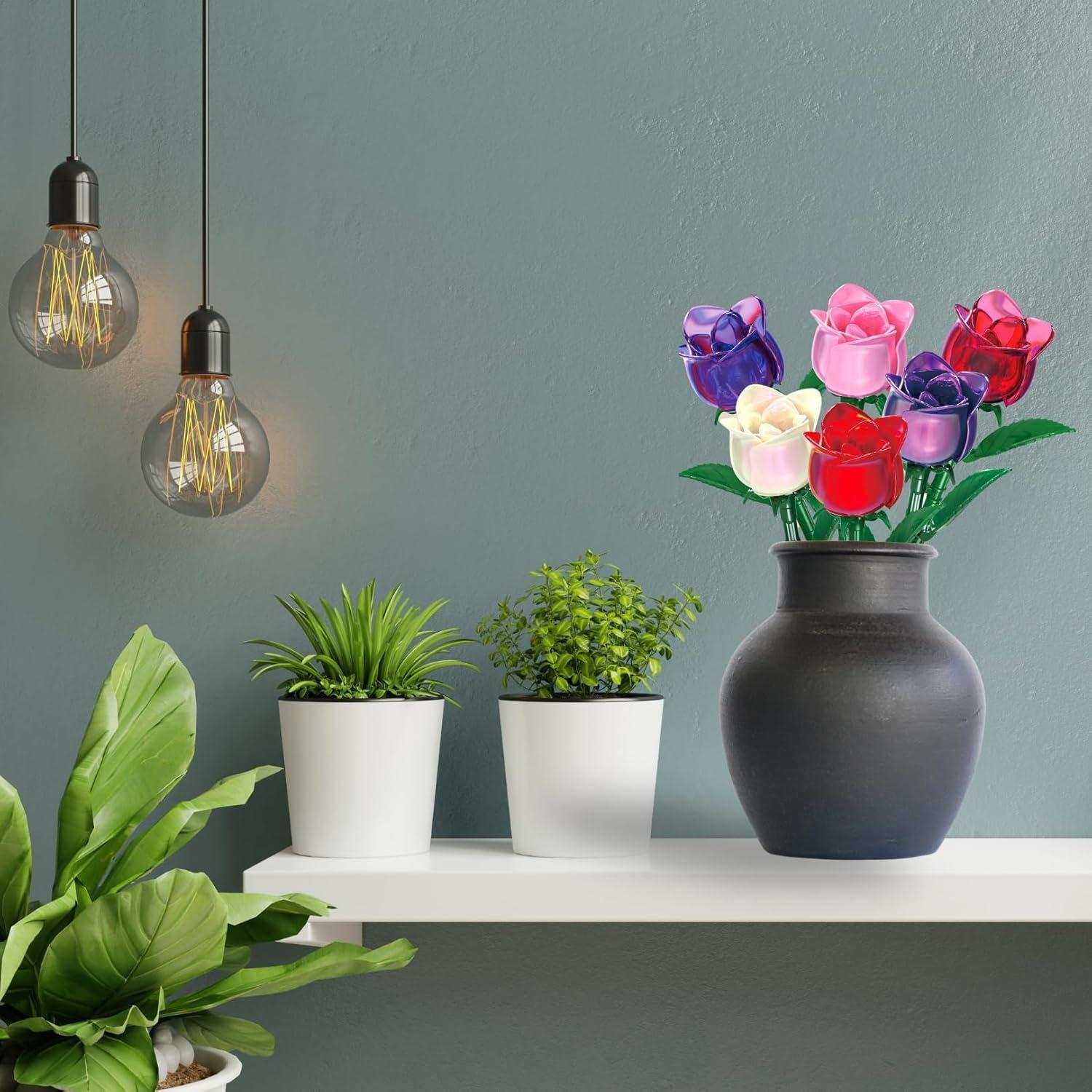 Juego de Bloques de Construcción Rosas Perlescentes Happy Trails