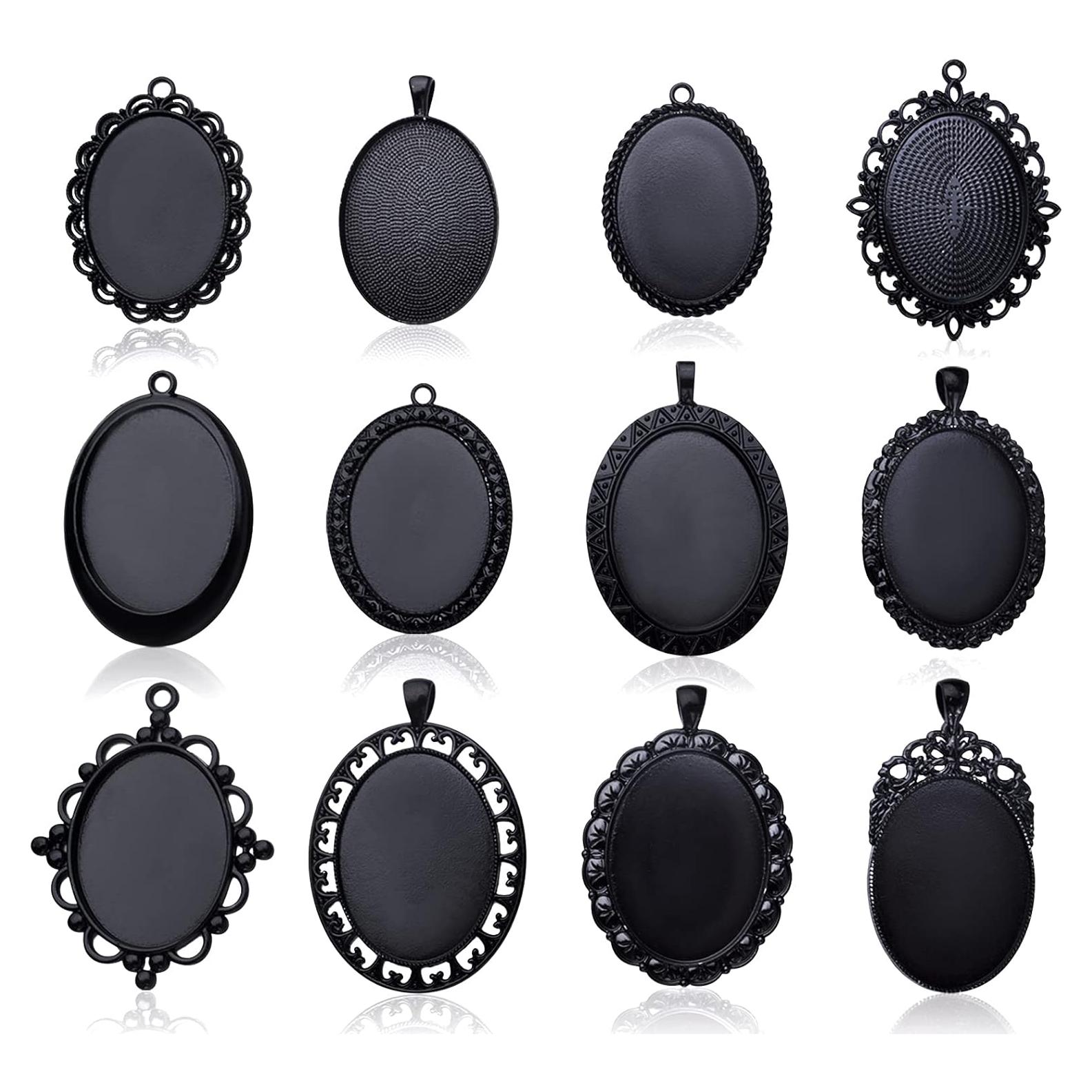 Bandejas de Colgante Ovaladas Aylifu en Blanco - 12 Piezas