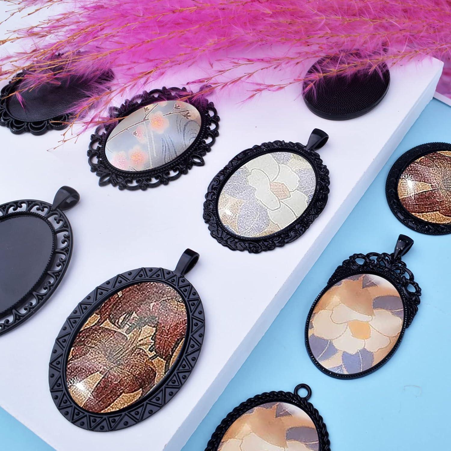 Bandejas de Colgante Ovaladas Aylifu en Blanco - 12 Piezas