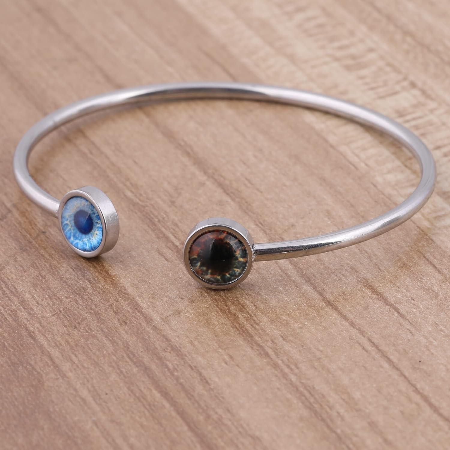 5 Piezas Base de Pulsera Cuff Acero Inoxidable 8mm DIY Joyería