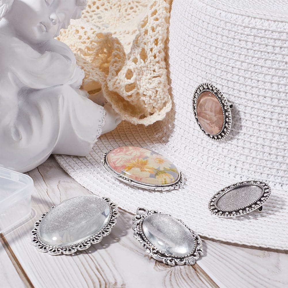 Kits de Fabricación de Broches Cabochon SUNNYCLUE 12 Piezas