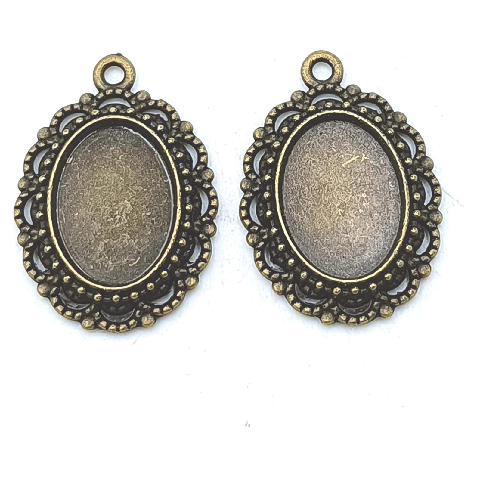 Colgantes Cruz Mini Charms Aleación Antigua 50pcs DIY