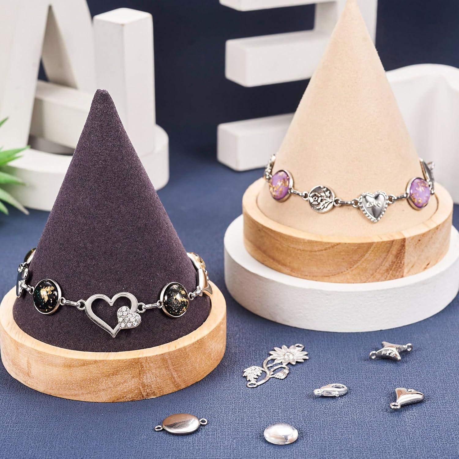 Kit de Joyería DIY Spritewelry 167 Pcs Pulseras Ajustables