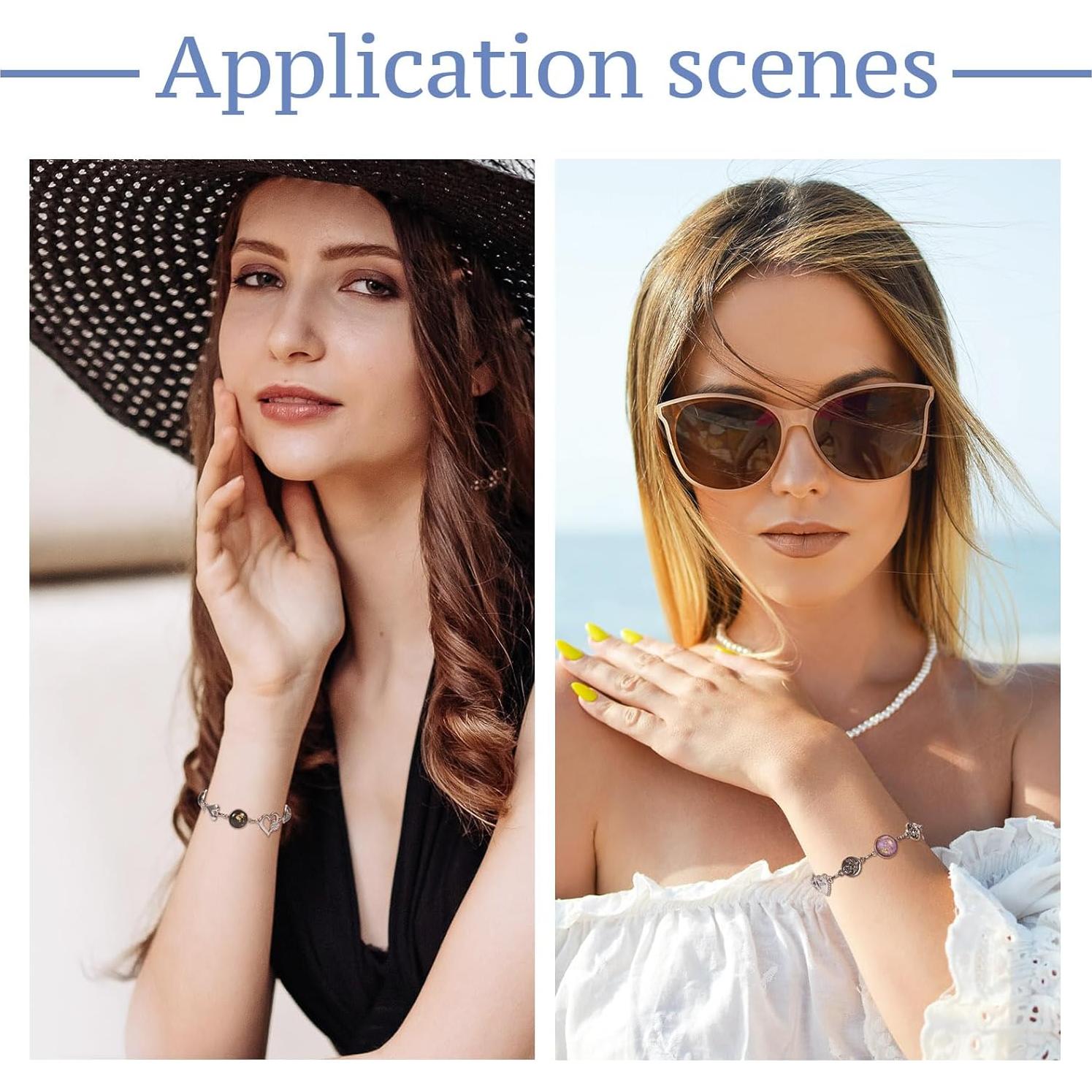 Kit de Joyería DIY Spritewelry 167 Pcs Pulseras Ajustables