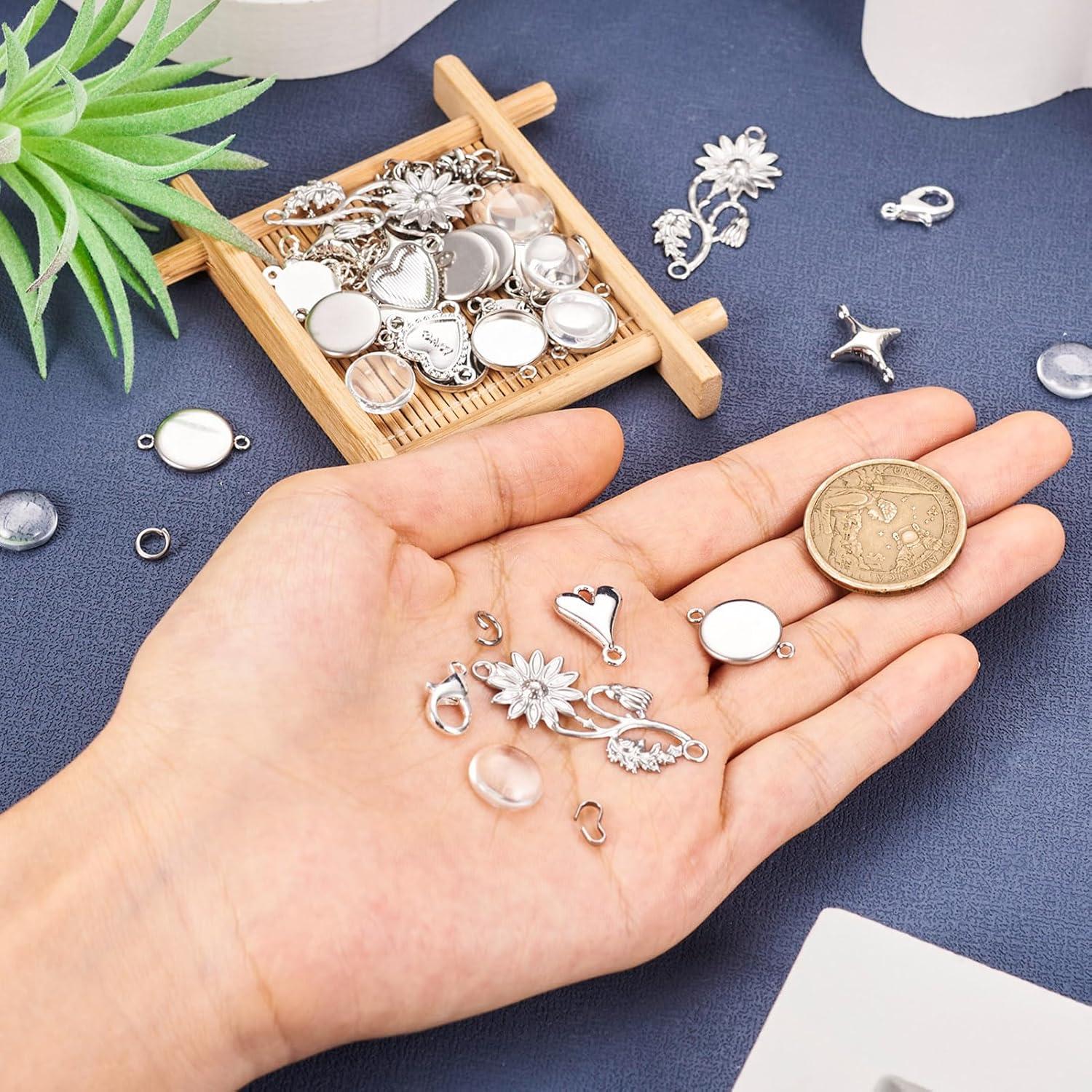 Kit de Joyería DIY Spritewelry 167 Pcs Pulseras Ajustables