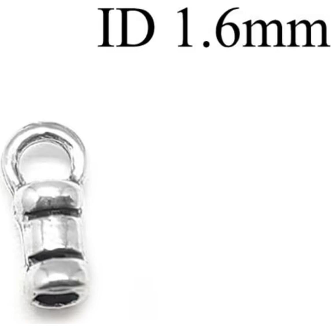 Bandejas de Colgante de Plata Esterlina 925 - 12 Piezas 1.6mm