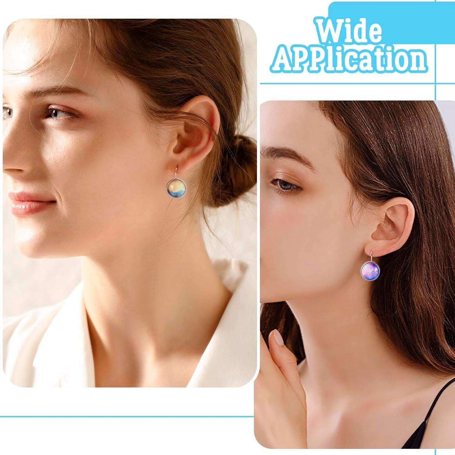 Ganchos de Aretes PH PandaHall 50pcs Acero Inoxidable 23mm