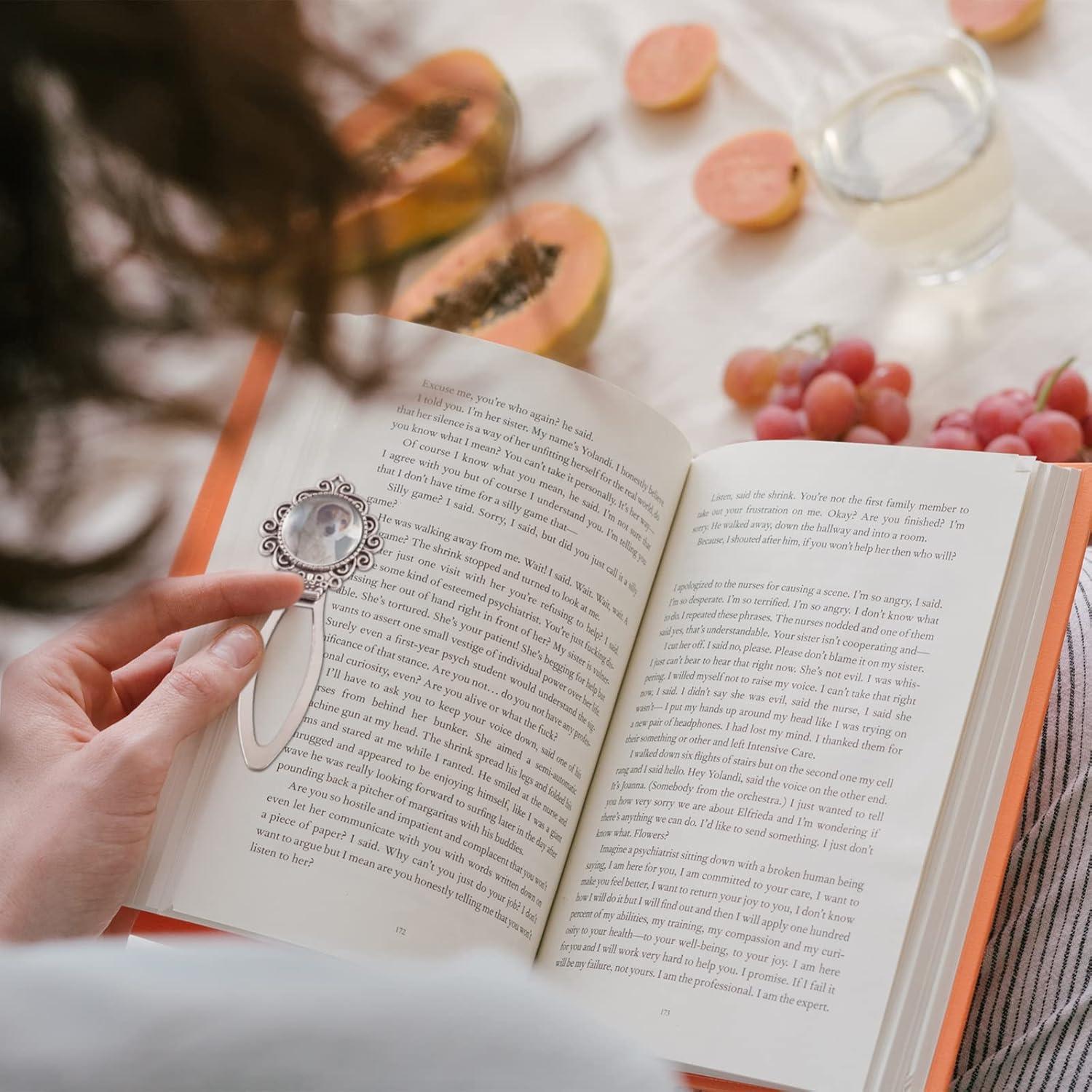 Marcadores de Retrato Redondos PH PandaHall 20mm Plata Antigua