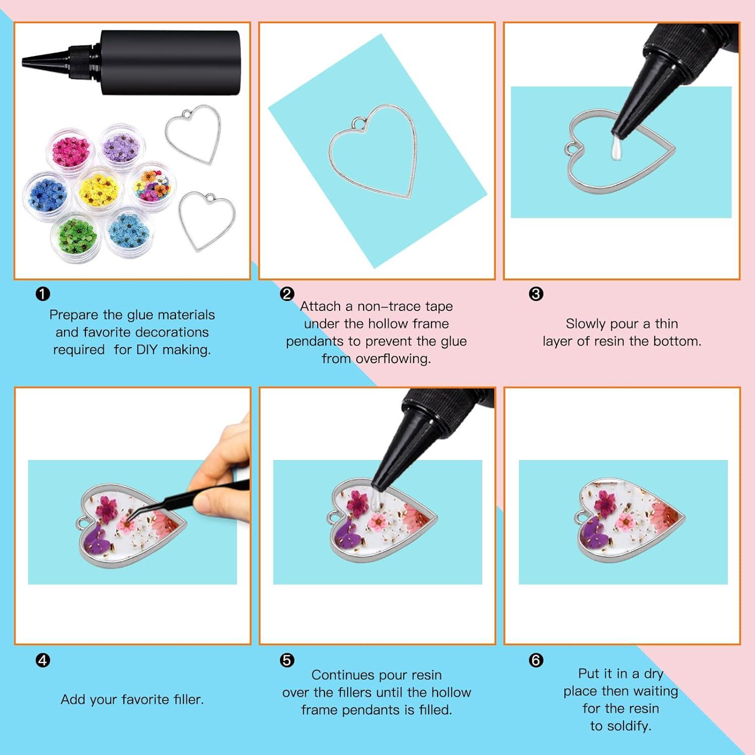 50 Abrazaderas Abiertas Oubaka para Manualidades DIY - 5 Estilos