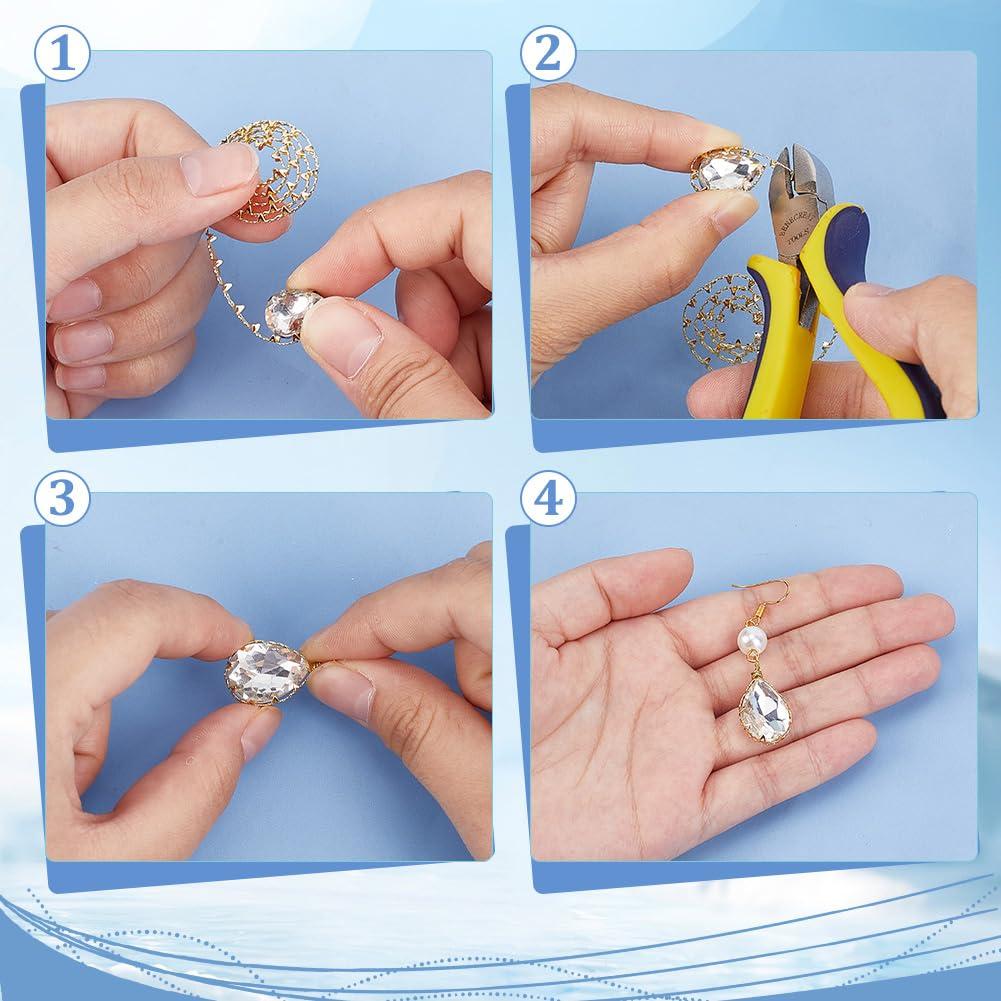 Alambre de Cobre Baño de Oro 18k PH PandaHall 3.2m para Joyería