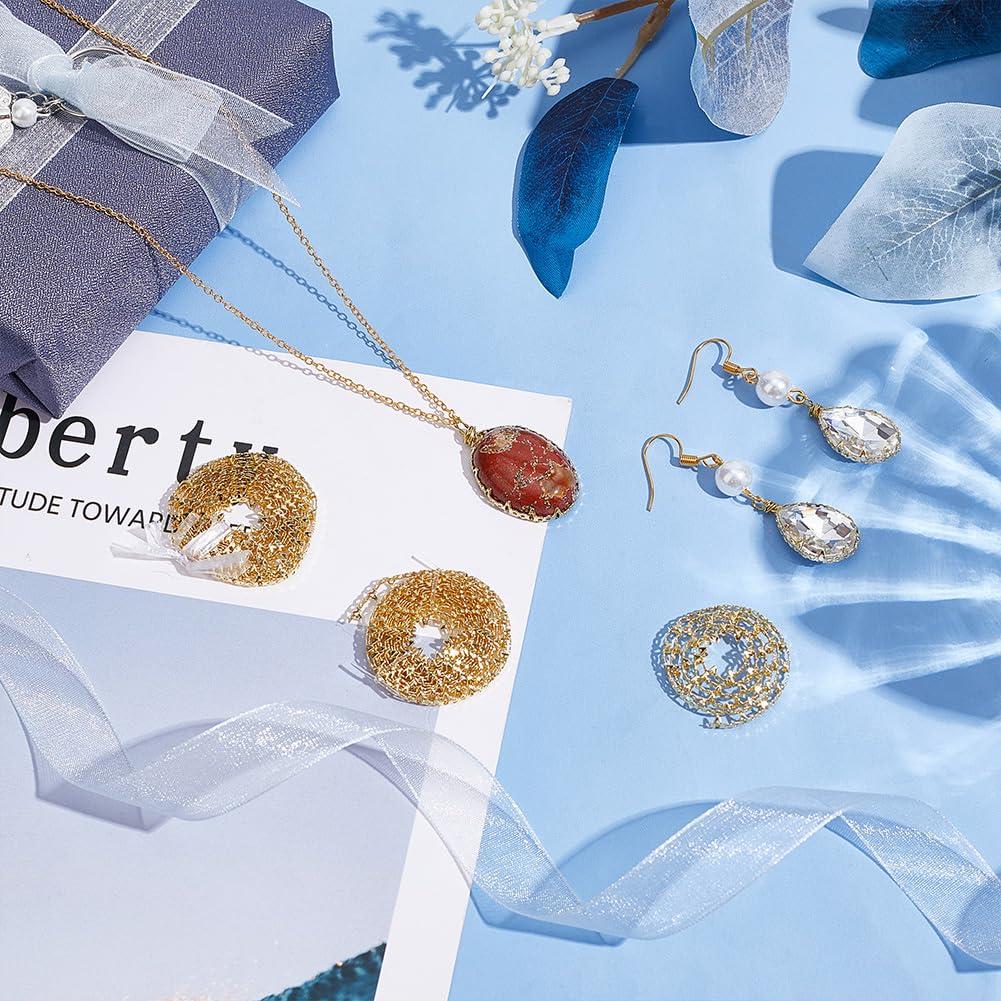 Alambre de Cobre Baño de Oro 18k PH PandaHall 3.2m para Joyería