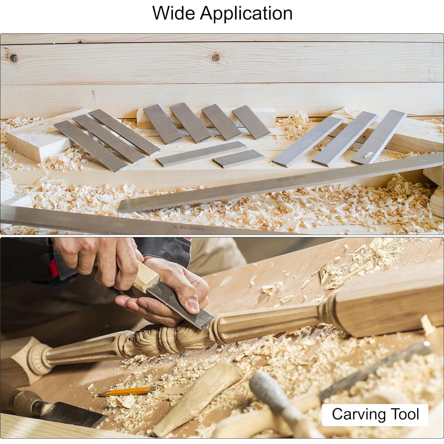 Herramienta de Torneado HSS uxcell 4mm x 4mm x 200mm 5pcs
