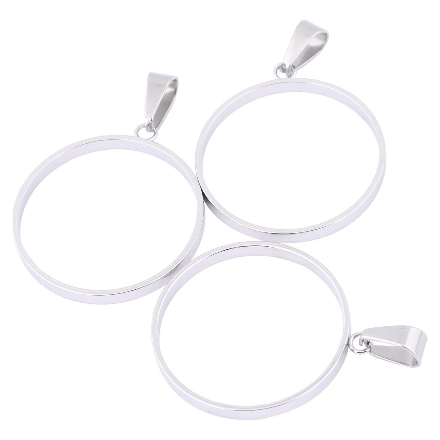 20 Marcos Abiertos de Acero Inoxidable 30mm Reidgaller