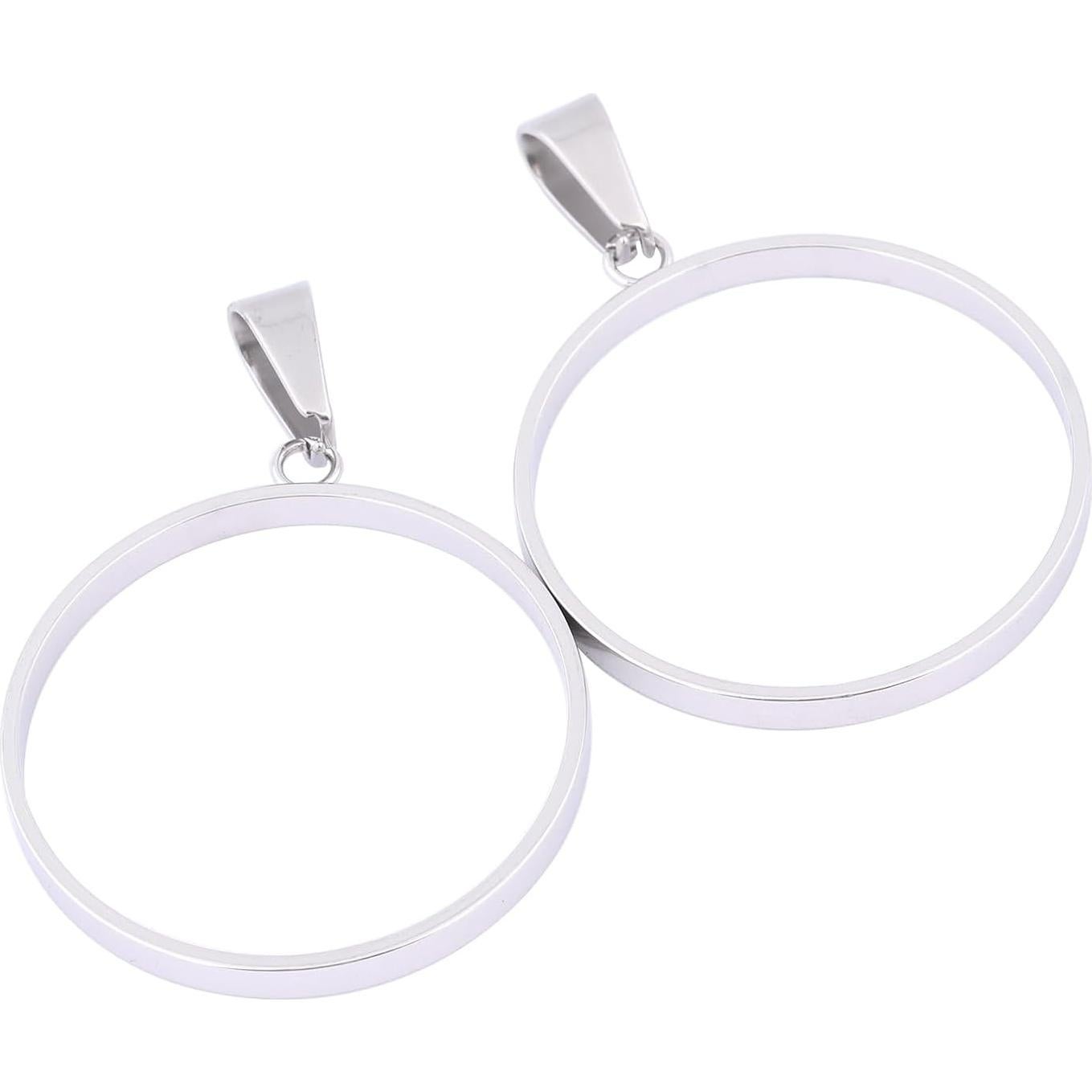 20 Marcos Abiertos de Acero Inoxidable 30mm Reidgaller