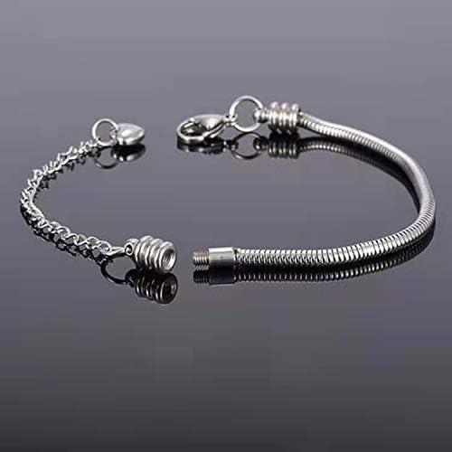 Pulsera Charm Ajustable KunBead 17 cm Acero Inoxidable