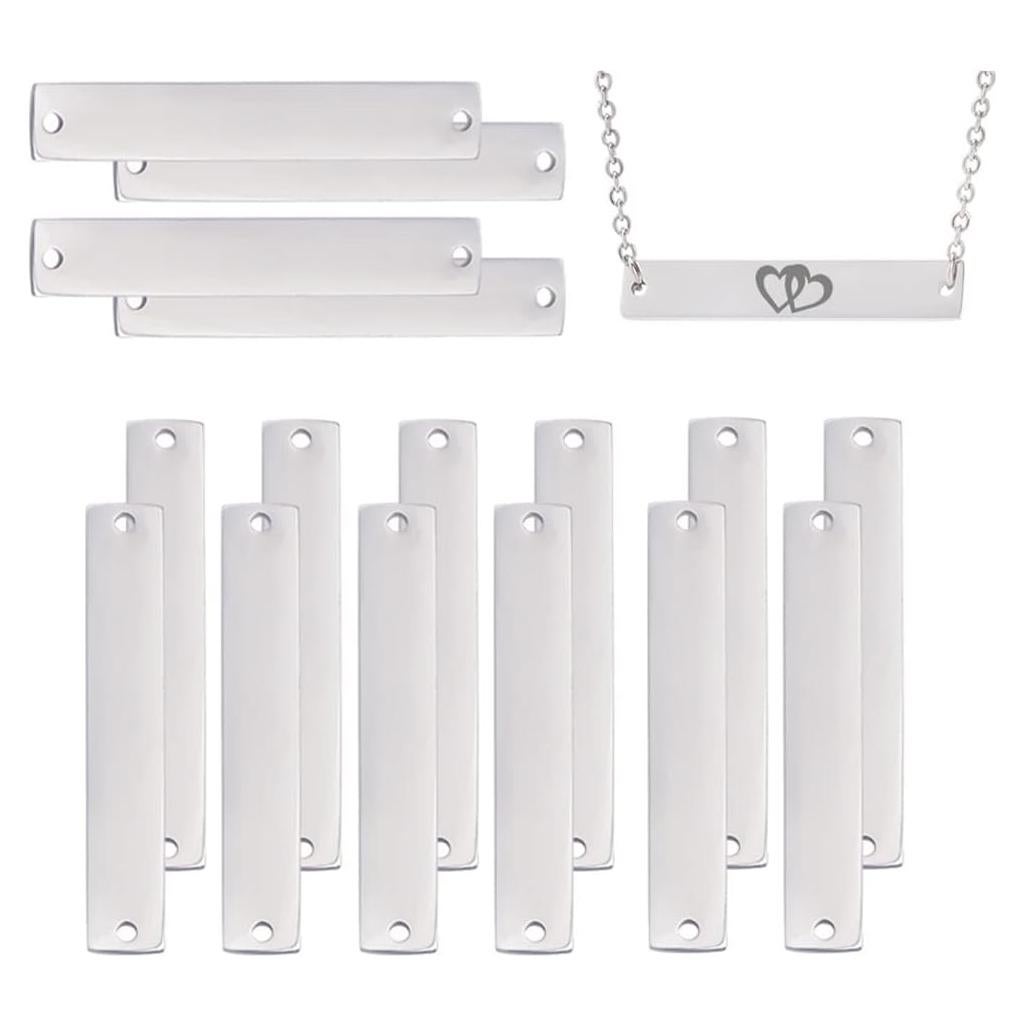 Conectores de Acero Inoxidable 304 BENECREAT 16Pcs 3.5x0.6cm