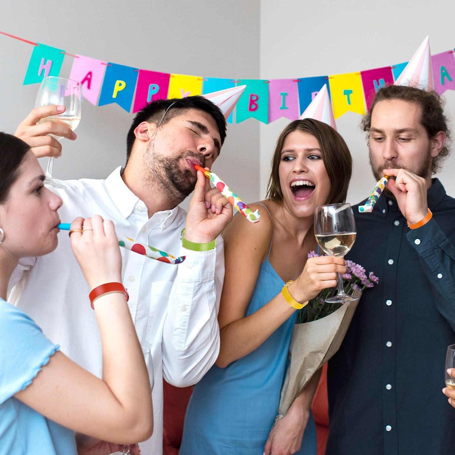 50 Pulseras de Cuero PU Ajustables en Blanco para DIY