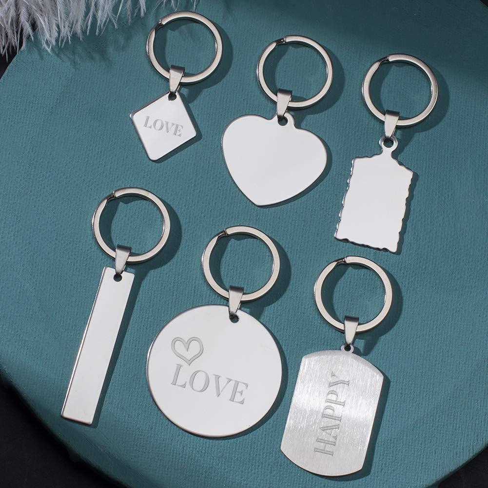 Plantillas de Acero Inoxidable BENECREAT 30 Piezas para Joyería