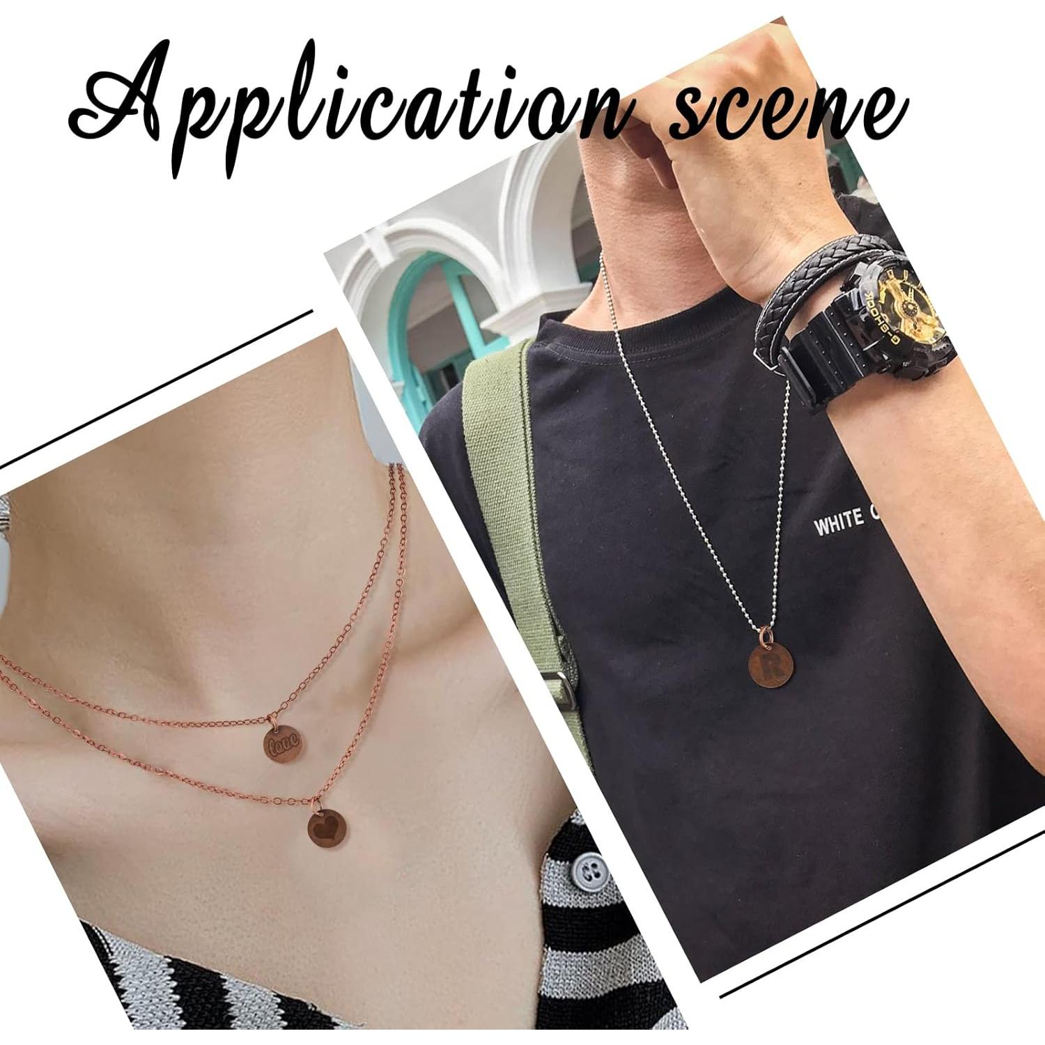 Etiquetas de Latón en Blanco 100Pcs 12mm SUPERFINDINGS