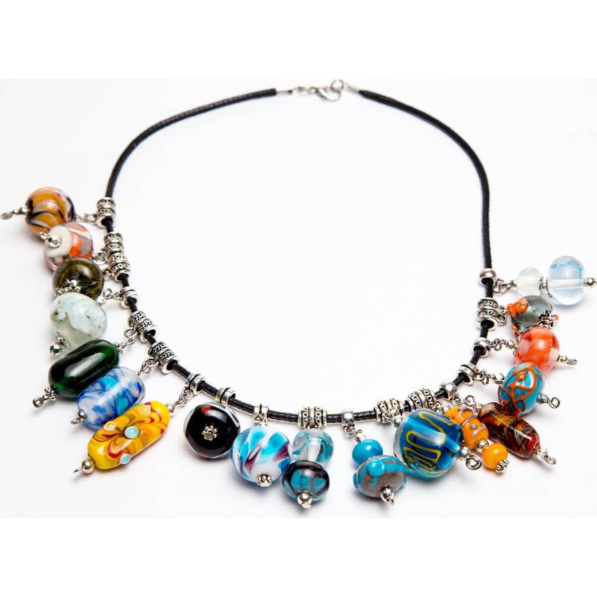 Cordones de Collar Selizo 100 Piezas Algodón Encerado Negro 50.8cm