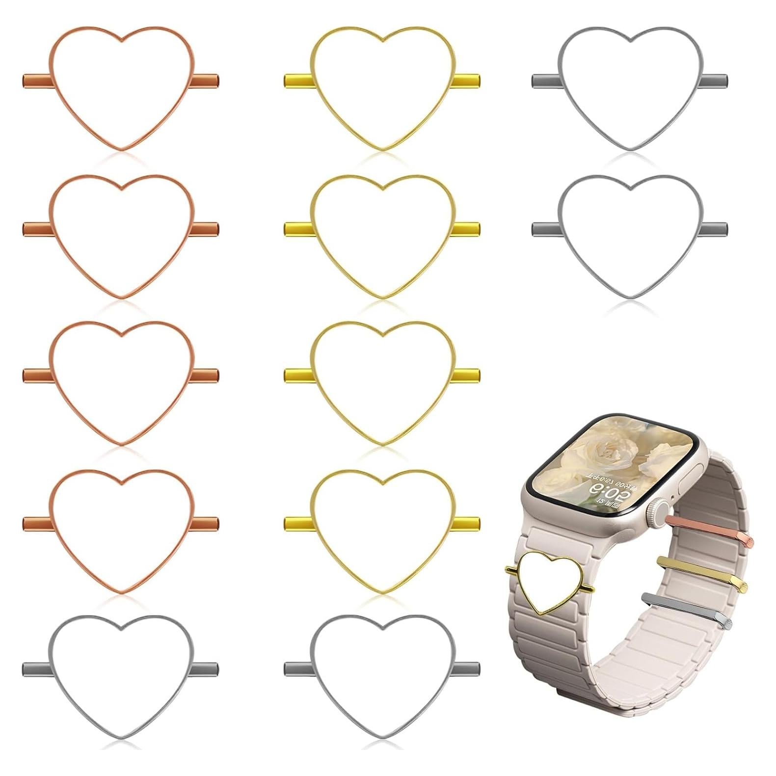 12 Piezas Encantos en Blanco para Sublimación DIY - Accesorios Personalizados