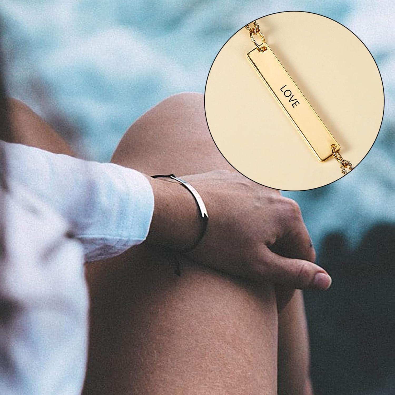 Etiquetas en Blanco Rectangulares BEEFLYING 20 Pcs para Joyería