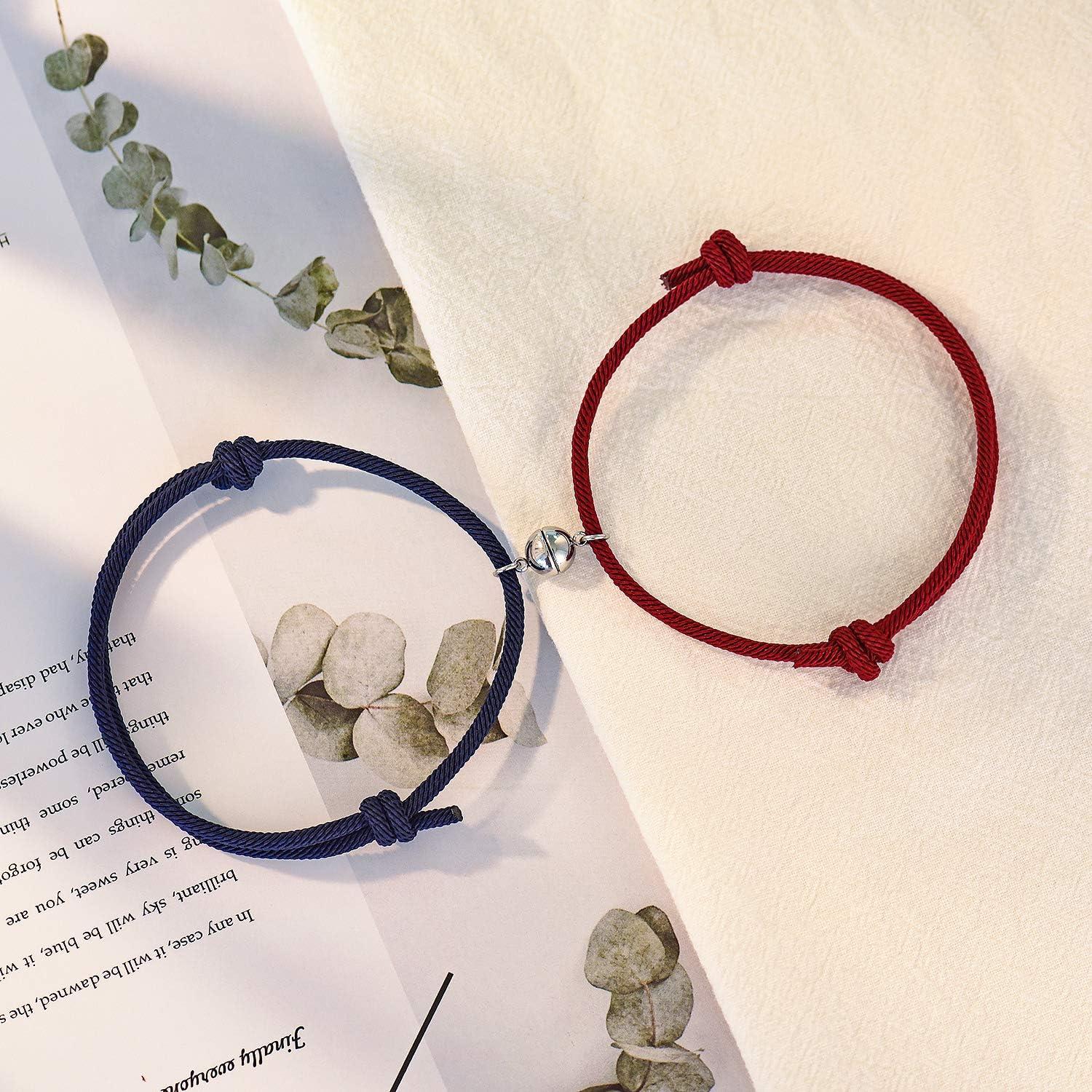 Conjunto de Pulseras para Parejas R&H Joyería Ajustables