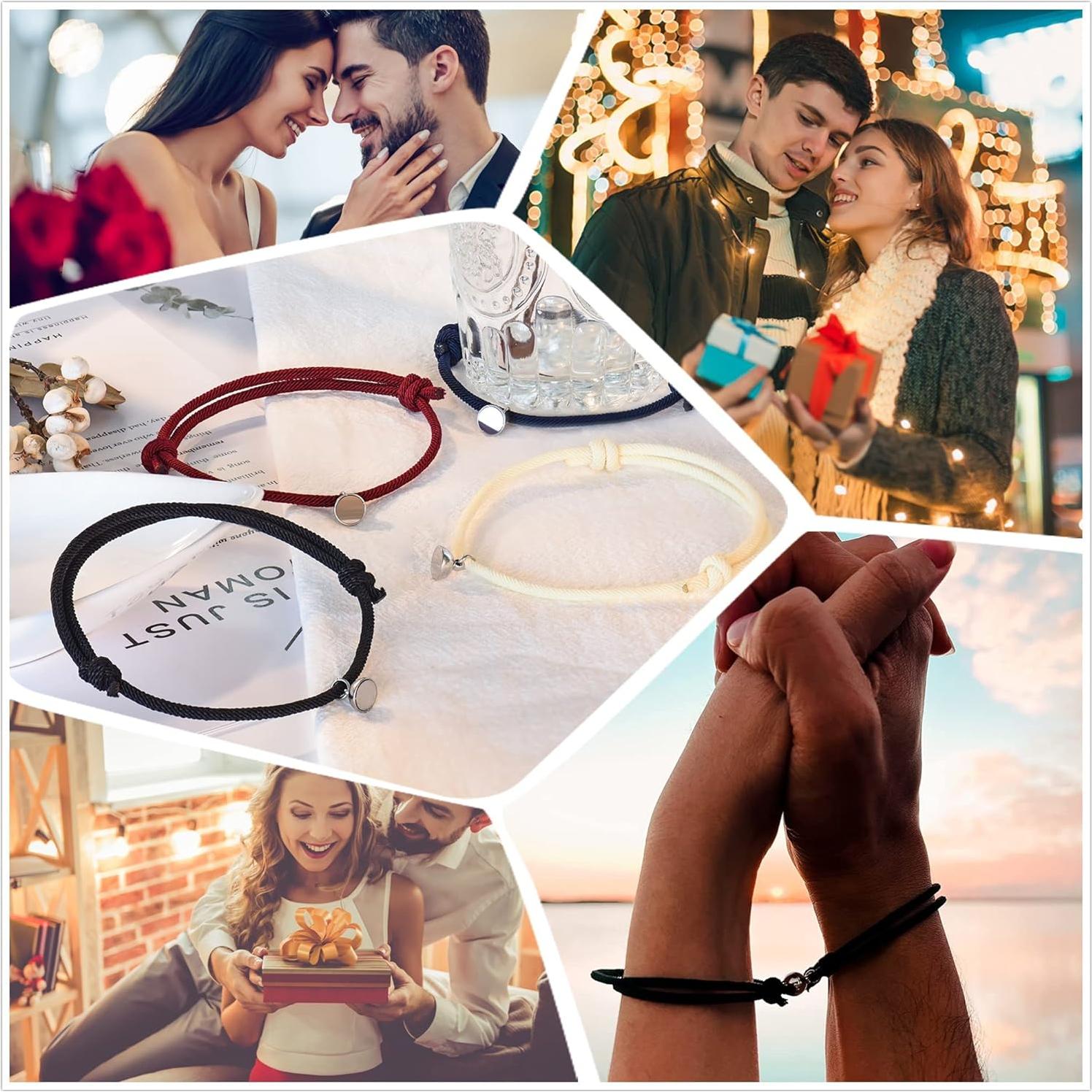 Conjunto de Pulseras para Parejas R&H Joyería Ajustables