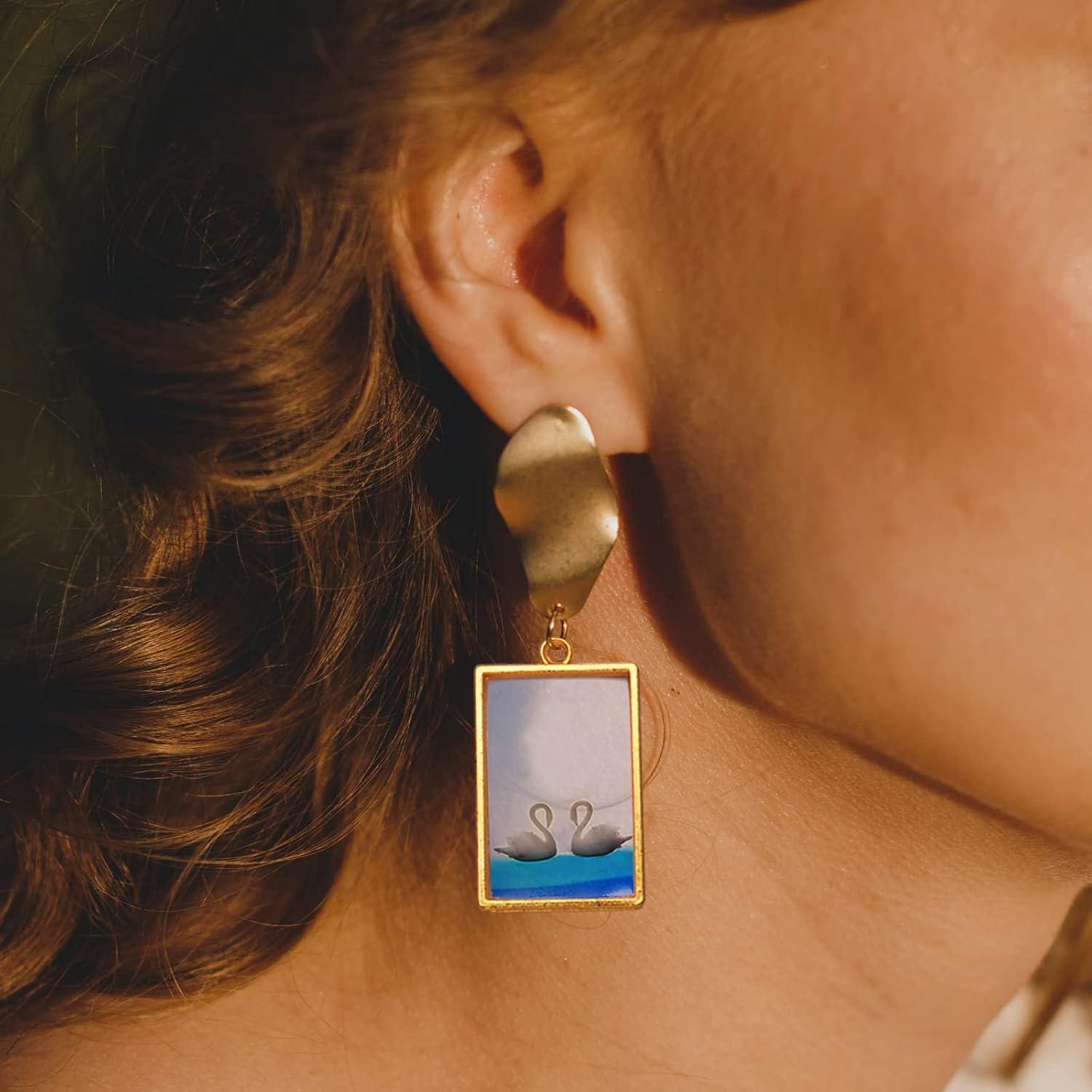 100g Marcos Bezel Abiertos Hmjpng para Joyería DIY