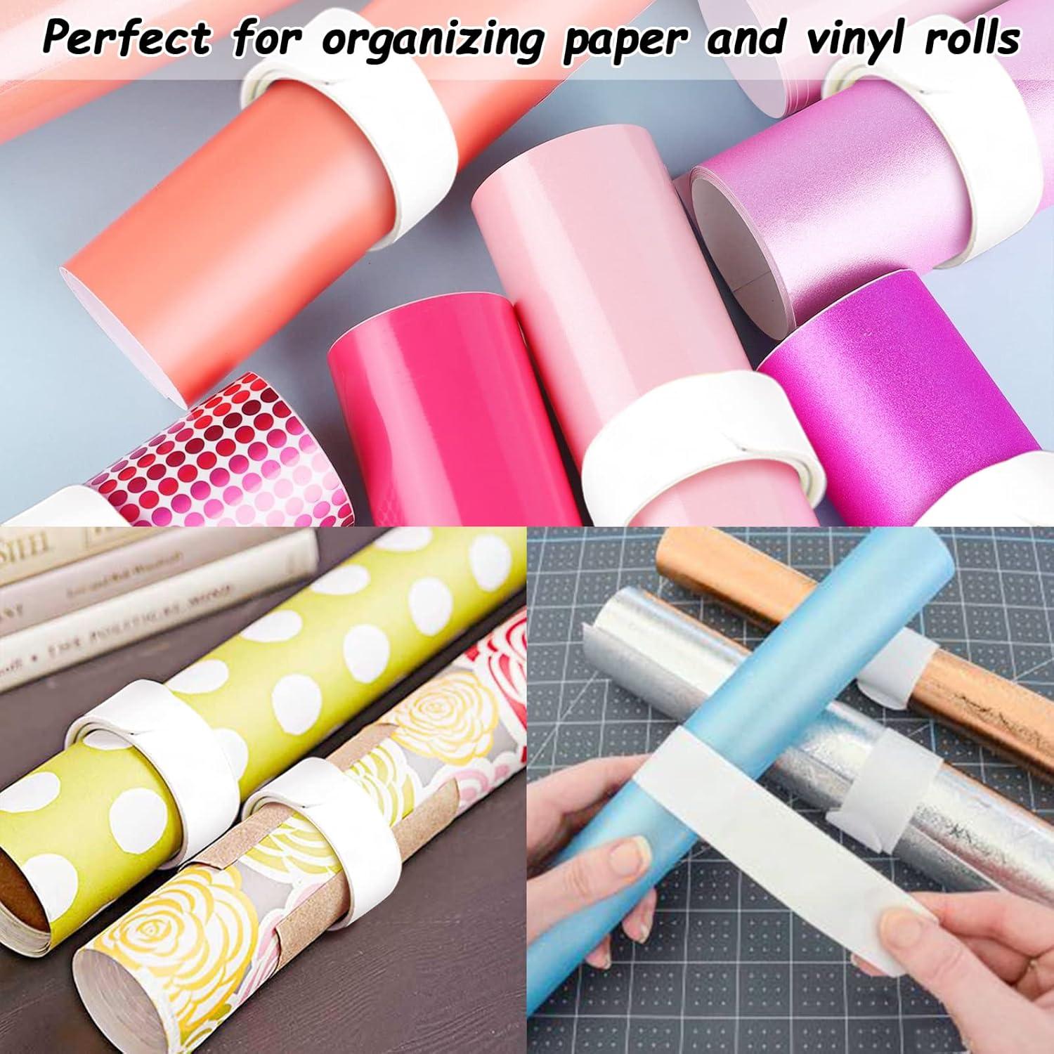 Paquete de 42 Pulseras de Golpe Blancas HappyHapi 22x3cm DIY