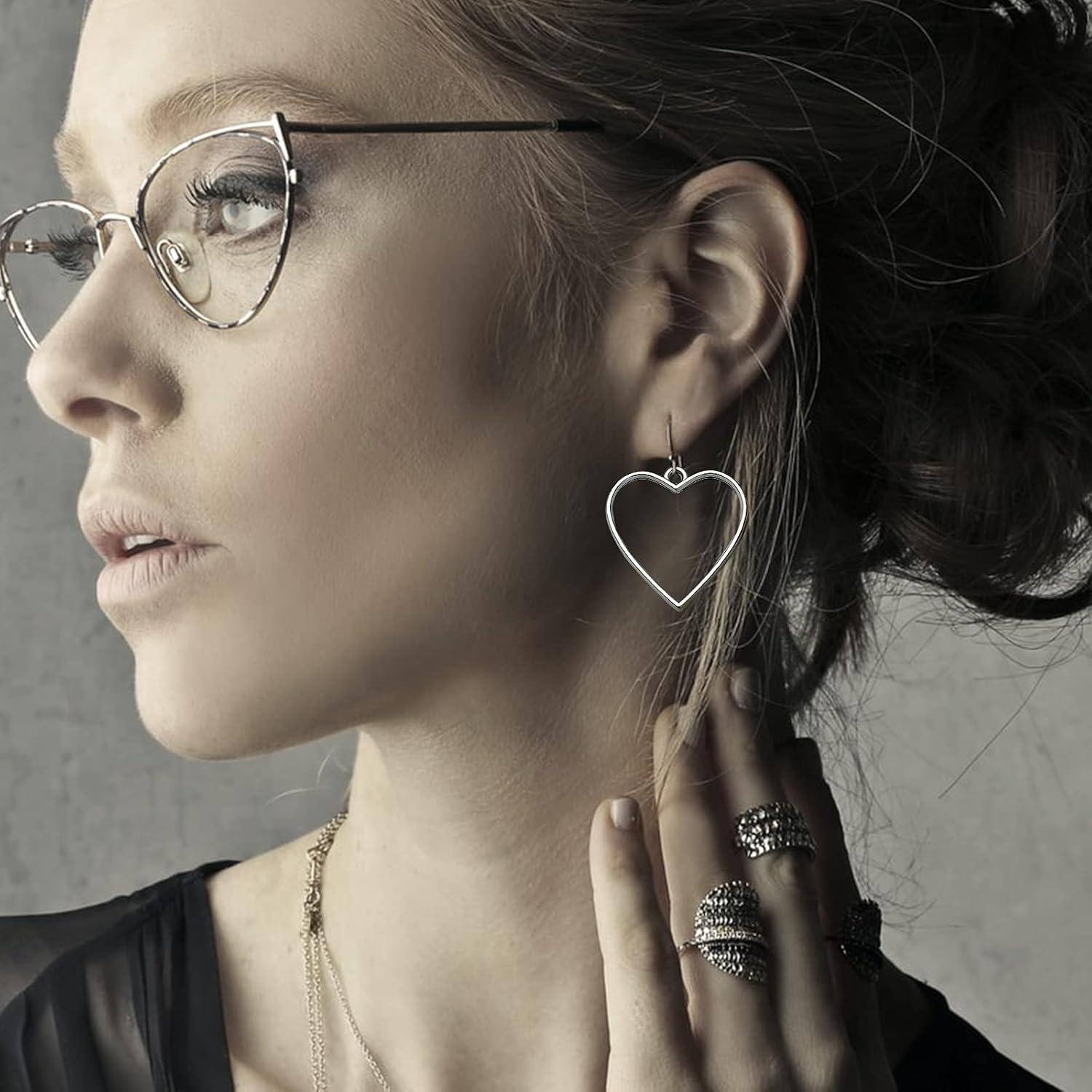 Abalorios de Bezel Abierto Hmjpng - 20pcs Corazón y Flor