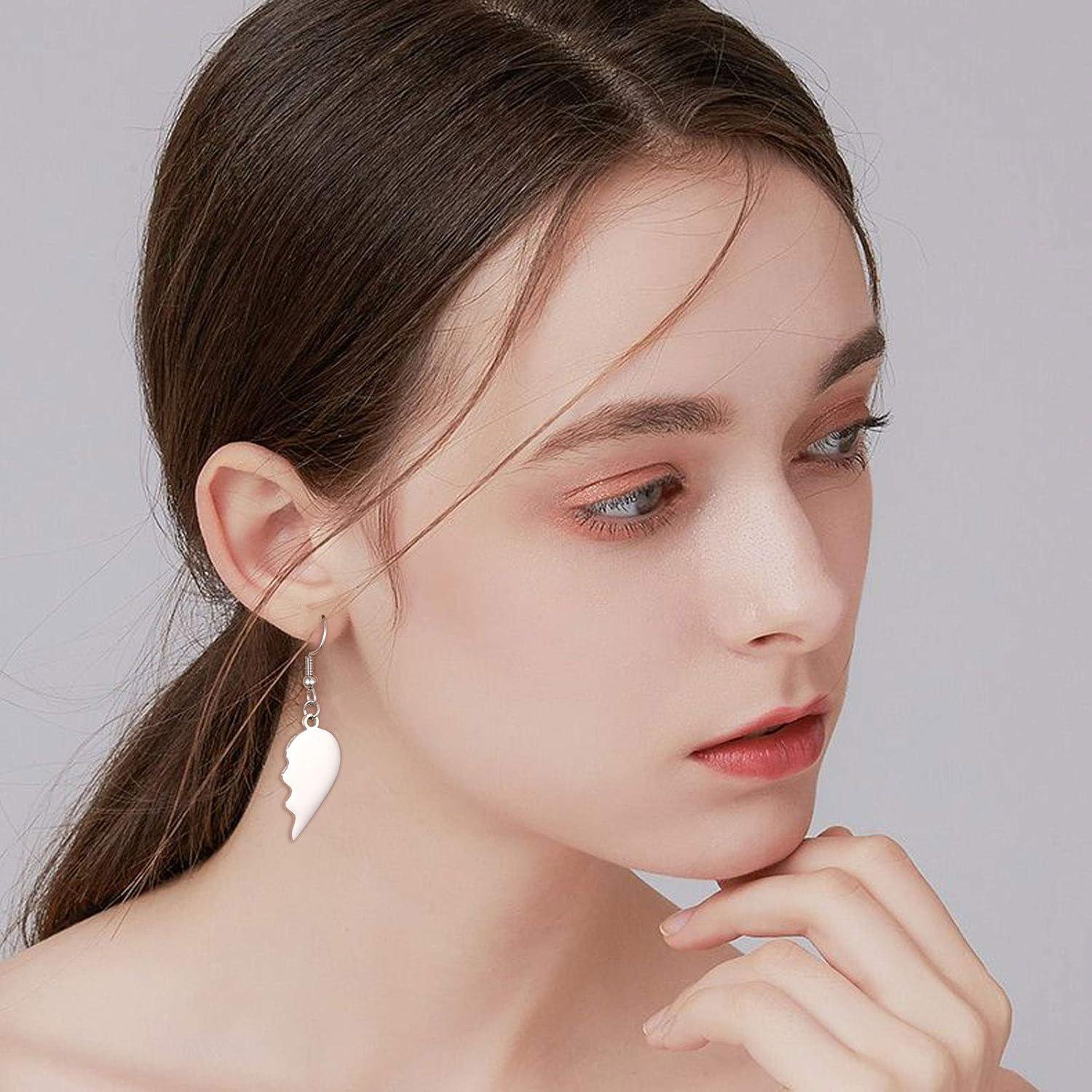 Set de Plantillas Corazón Roto DanLingJewelry 26x25.5mm