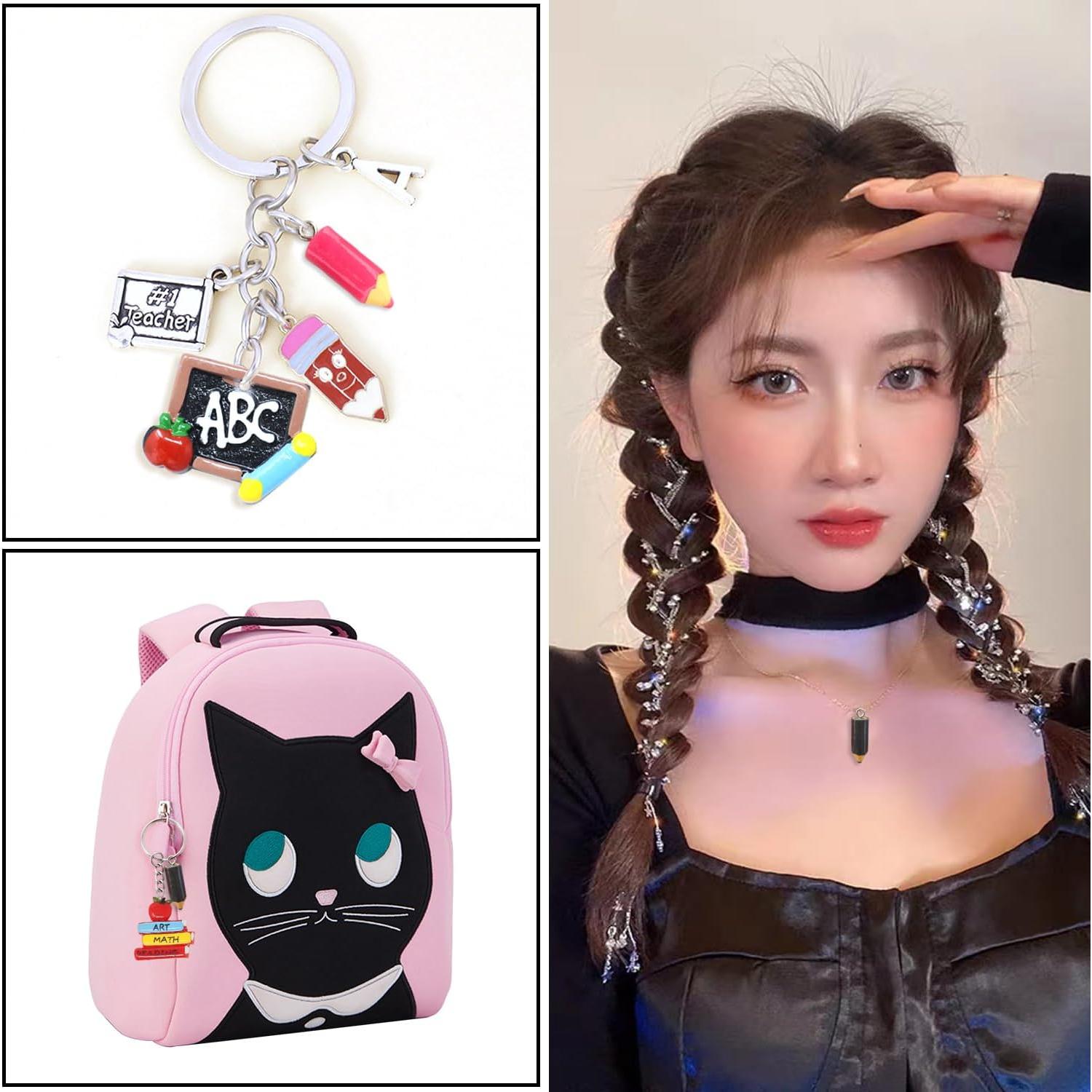 20 Colgantes de Lápiz de Resina Coloridos Honbay para Joyería