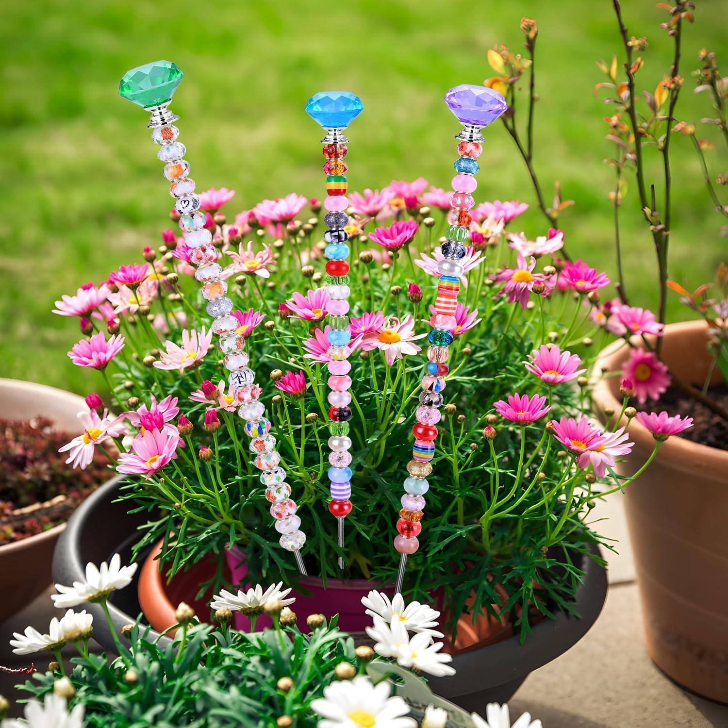 AIPRIDY 130 Perlas de Joyería de Gran Agujero Coloridas