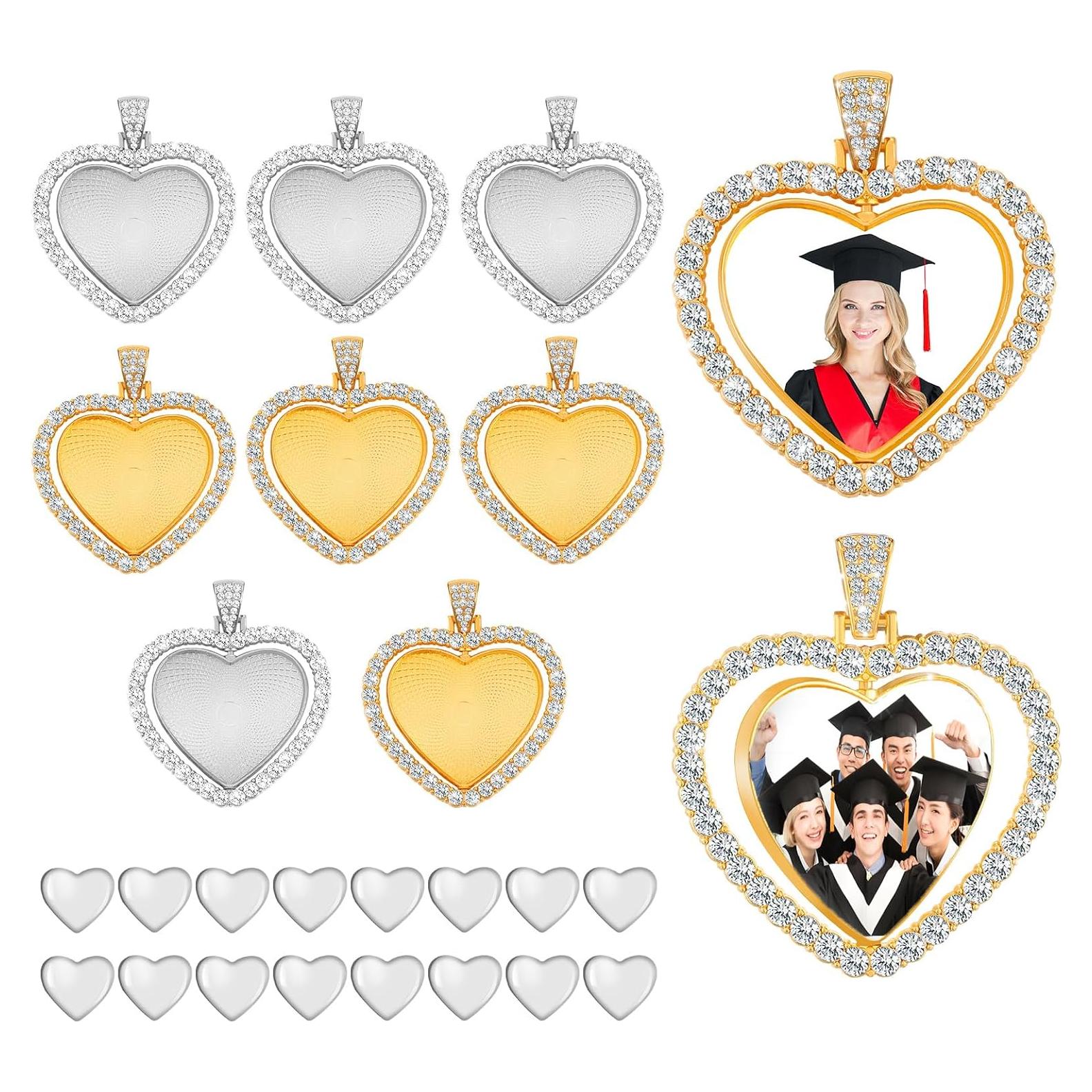 Conjunto de Bandejas de Colgante Hicarer 24 Pcs con Encantos