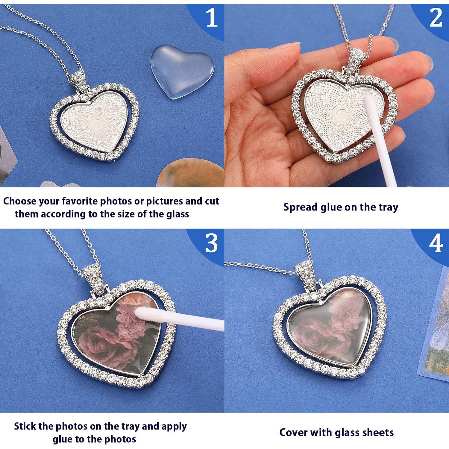 Conjunto de Bandejas de Colgante Hicarer 24 Pcs con Encantos