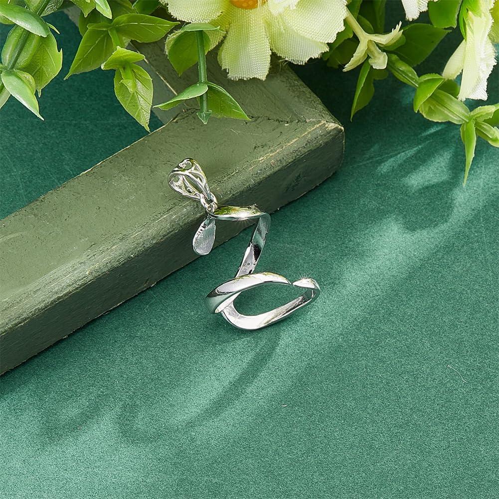 Colgante de Garra de Plata Esterlina 925 para Gemas Irregulares