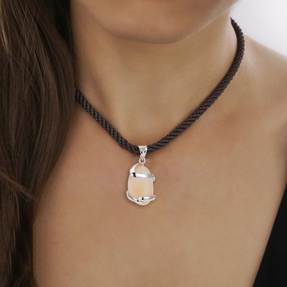 Colgante de Garra de Plata Esterlina 925 para Gemas Irregulares