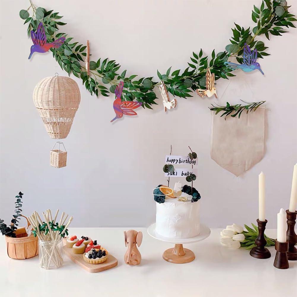 50 Encantos de Madera Natural PH PandaHall para Manualidades DIY