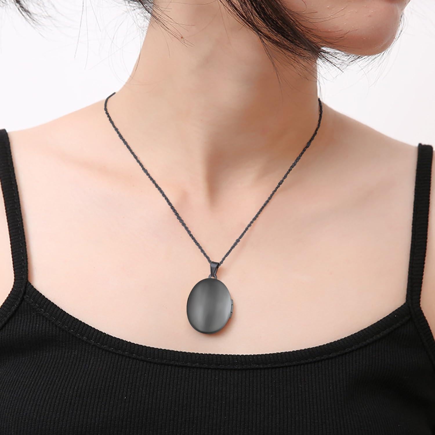 Collar medallón PHOCKSIN acero inoxidable para mujeres