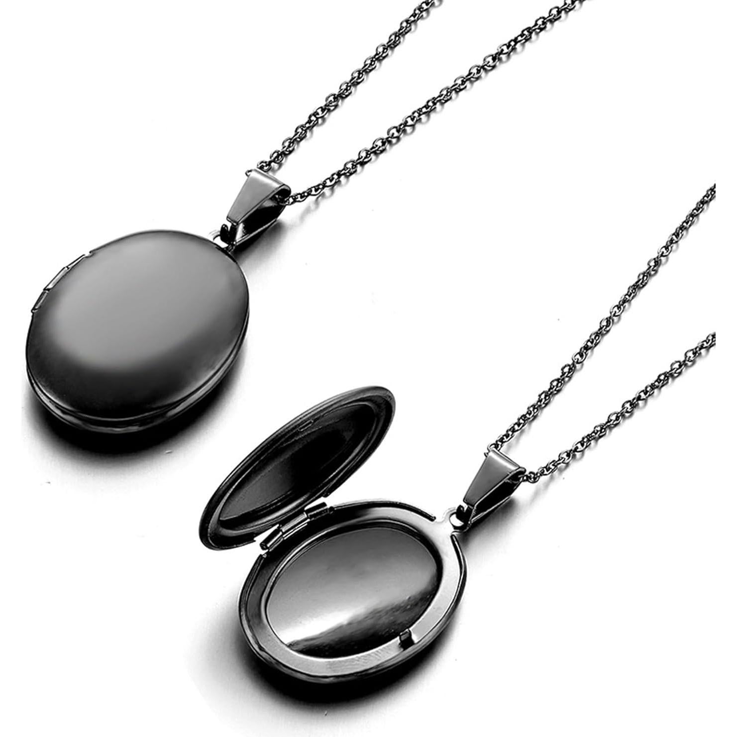 Collar medallón PHOCKSIN acero inoxidable para mujeres