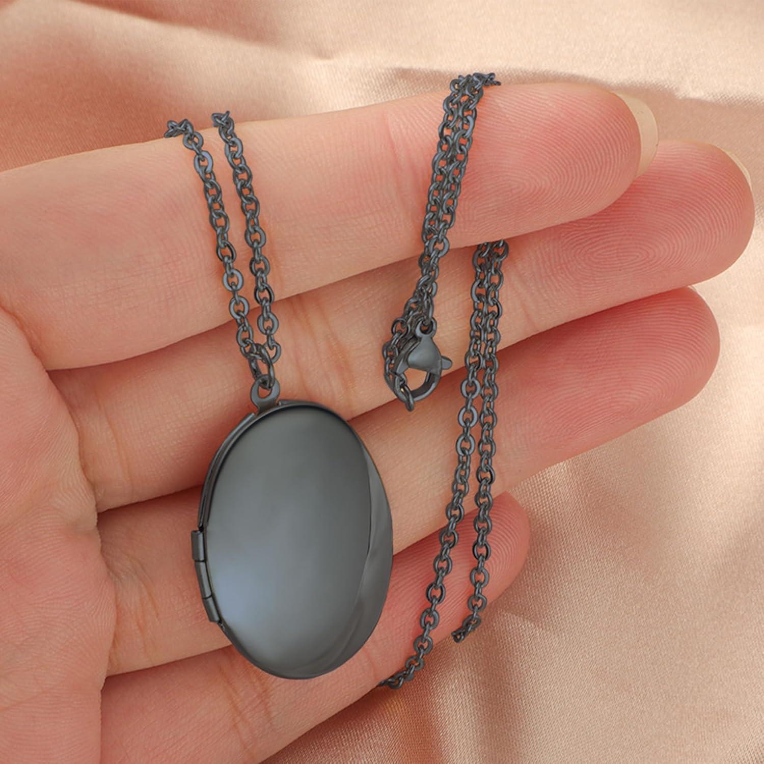 Collar medallón PHOCKSIN acero inoxidable para mujeres