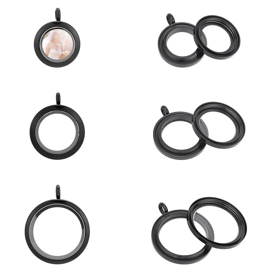 Colgantes de Recuerdo de Vidrio UNICRAFTALE - 3 Piezas