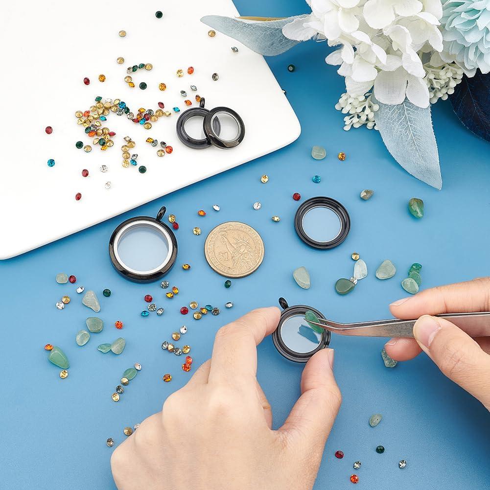 Colgantes de Recuerdo de Vidrio UNICRAFTALE - 3 Piezas