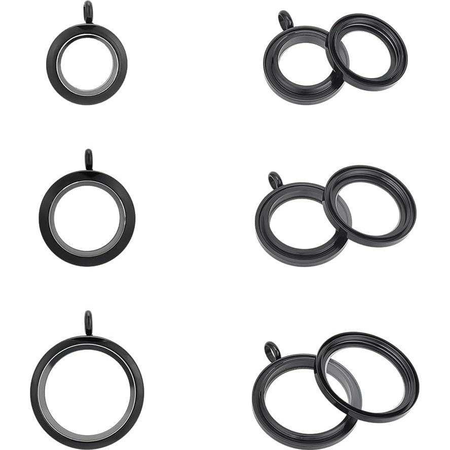 Colgantes de Recuerdo de Vidrio UNICRAFTALE - 3 Piezas